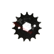 Heavy Duty 15 Tooth Front Sprocket for Dirt Bikes (428 : Ø:20mm)