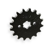 16 Tooth Reinforced Front Sprocket for Dirt Bike (420 : Ø:17mm)