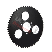 60 Tooth Reinforced Rear Sprocket for Pocket Bike (type 2) - small pitch