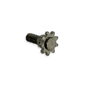 9 Tooth Reinforced Front Sprocket - small pitch - metric thread