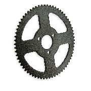 66 Tooth Reinforced Rear Sprocket small pitch for Polini 911 et GP3