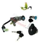 Complete Lock Assy for Jonway Scooter 50cc YY50QT-28A