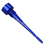 Custom Engine Oil Dipstick for ATV Shineray Quad 200cc STIIE - Blue