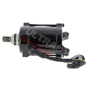 Starter Motor for ATV Shineray Quad 200cc STIIE - 11 Tooth - Black