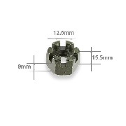 Castle Nut for Steering Knuckle for ATV Shineray Quad 250cc STXE