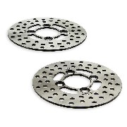 Pair of Front Discs for ATV Shineray Quad 250cc STXE