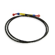 rear brake hose 160cm (Black)