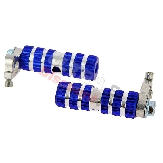 Aluminum Foot Pegs - TAF01 - Blue