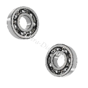 Pair of Crankshaft Main Bearings pocket bike MT4