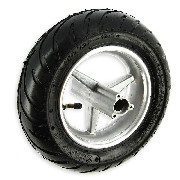 Rear Rain Wheel for Pocket Bike - 110x50-6.5