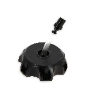 Gas Tank Cap for Bashan Quad 200cc (Black, BS200S-3)