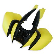 Front Fairing for ATV Bashan Quad 200cc (BS200S-7) - Black-Yellow