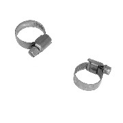 Set of 2 hose clamps for ATV Bashan Quad 200cc (BS200S-7) - 20mm