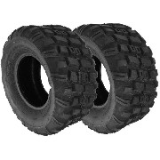 Pair of Rear Tires for ATV Bashan Quad 250cc (BS250S-11) - 250-55-9