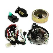 Complete Ignition Kit for Dirt Bike 110cc Kick Start