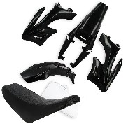 Fairing + Seat for Dirt Bike AGB27 - Black