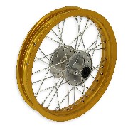 14'' Rear Rim for Dirt Bike (type 2) - Gold