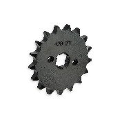 17 Tooth Reinforced Front Sprocket for Dirt Bike (428 : Ø:17mm)