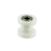 Chain Tensioner Wheel for Dirt Bike (White)