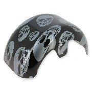 Mudguard for Mini CityCoco - black gray skull