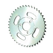 42 Tooth Rear Sprocket for Monkey - Gorilla - White Zinc