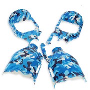 6.5 inch hoverboard fairing - Army blue