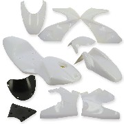 Fairing for Pocket Bike 47cc - 49cc - White