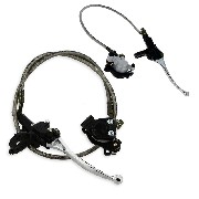 Front + Rear Hydraulic Brake Kit