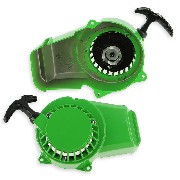 Mini ATV Aluminium Pull starter pocket bike - Green