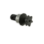 6 Tooth Reinforced Front Sprocket for Pocket Bike - TF8 chain (8mm) - American thread