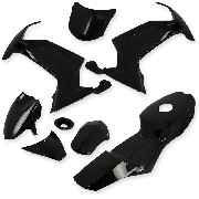 Fairing for Pocket Bike MT4 - Bllack