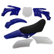 Fairing for Cross Pocket Bike (type 2) - Blue