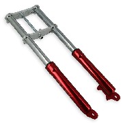 Front Fork Cross Pocket Bike red