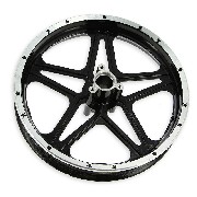 Rear Rim black for Cross Pocket Bike (10'', type 1)