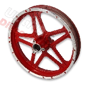 Front Rim red for Cross Pocket Bike (10'', type 1)