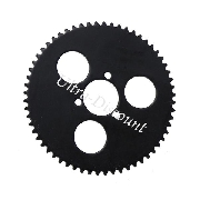 63 Tooth Reinforced Rear Sprocket for Large Chain 3T - TF8 (type 3)