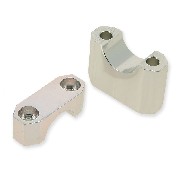 Handlebar Clamp for Spy Racing 350F1 (Silver)