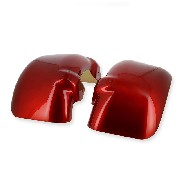 Rear mudguard for ATV 350cc F1 red