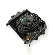 Complete quad radiator ATV Spy Racing 350cc F3