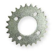 25 Tooth Reinforced Rear Sprocket for Chain - 420