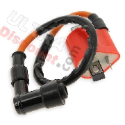 Ignition Coil for ATV Quad 200cc (liquid-cooled) - Red