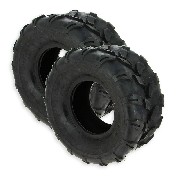 Pair of Rear Tires for ATV JYG Quad 200cc - 18x9.50-8