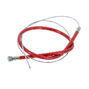 Custom Rear Brake Cable - Red 50cm