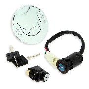 Lock Assy for ATV Shineray Quad 200cc STIIE-B