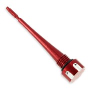 Custom Engine Oil Dipstick for ATV Shineray Quad 200cc STIIE - Red