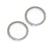 Pair of exhaust gaskets - O-ring for ATV Shineray Quad 300cc STE - ST-4E