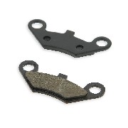 Front and rear brake pads for ATV Spy Racing 350cc F3