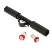 Additional children hand pole with shining light for xiaomi m365