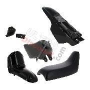 Fairing set complete for Yamaha PW50 (Black)