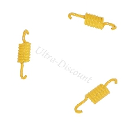 Set of 3 Yellow Clutch Springs for Baotian Scooter BT49QT-12 - Soft Springs